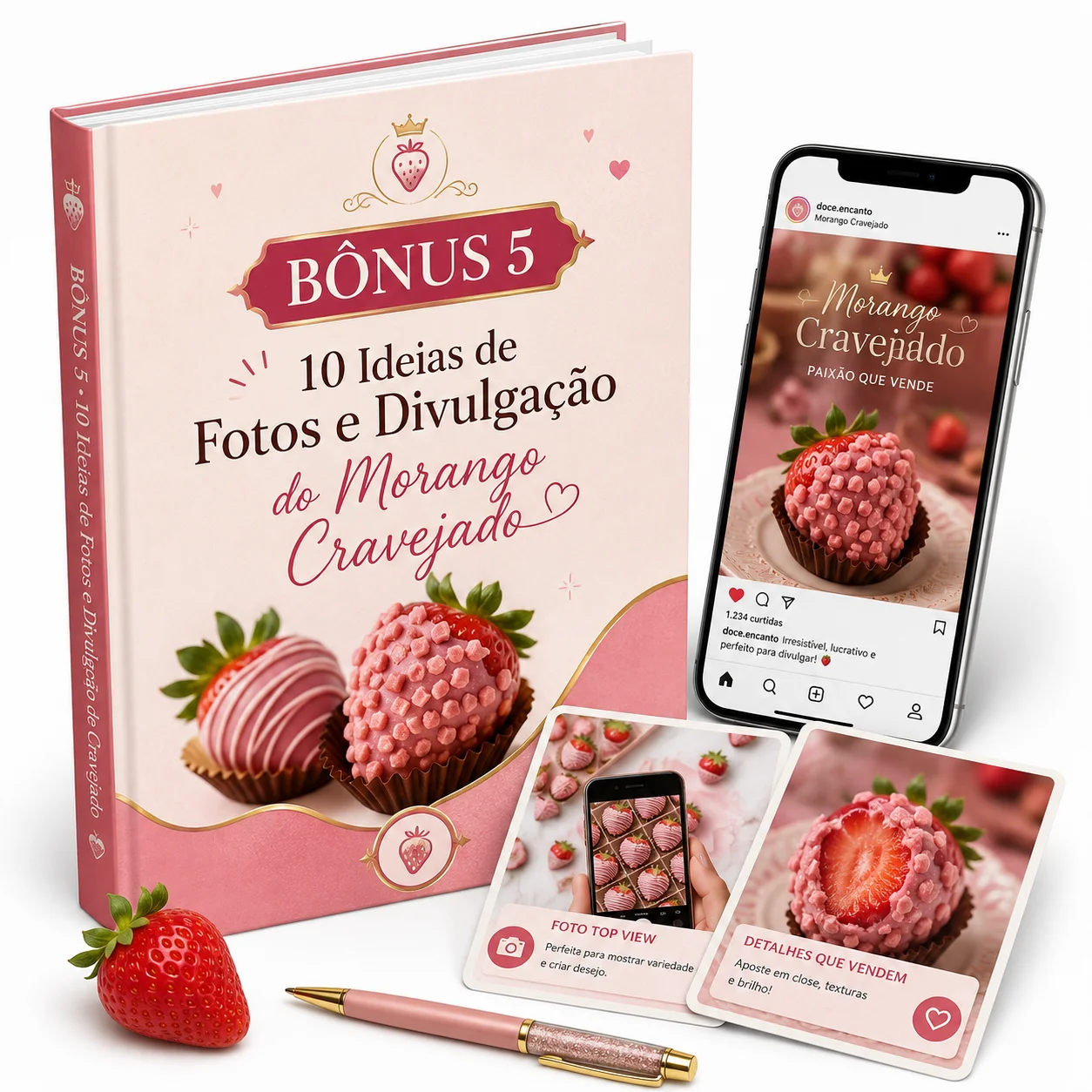 Mockup Bônus #5 — 10 Ideias de Fotos e Divulgação